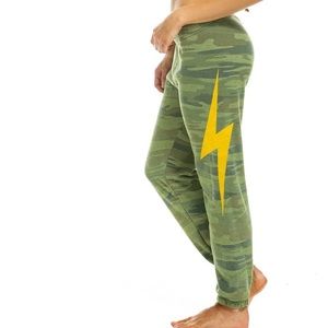 Aviator Nation Camo Bolt Sweatpants